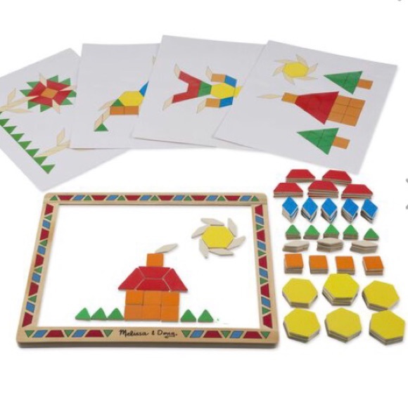 M&D wooden magnetic pattern block kit - Picture 5 of 15